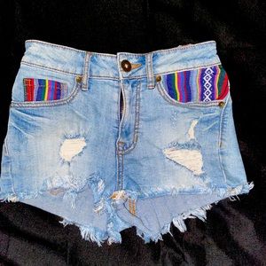 jean shorts